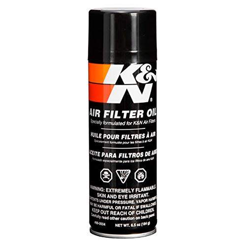 K&N 99-0506EU KFZ und Motorrad Air Filter Oil - 7.18 fl oz/204 ml Aerosol - Non-US