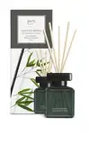 ipuro - Essentials Raumduft Black Bamboo 50ml | Raumerfrischer mit Jasmin, Zitrone, Apfel, & Holzige Amber-Moschus Note Duft Aroma | Diffuser mit Stäbchen | Lufterfrischer für die Wohnung