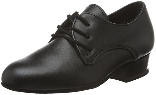 Diamant Knaben Tanzschuhe 092-033-028 Standard & Latein, Schwarz , 39 EU