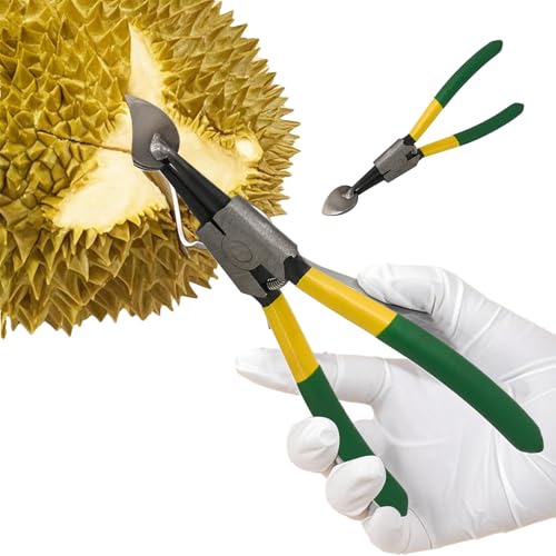 Obstöffner - Durian -Opener aus Edelstahl - Peeling -Werkzeug, Früchte - und -Beschichtungsschneider - perfekt für Geschenke für Stämme und Freunde, und genießen Sie frisches Obst in vollen Züg