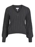 Object OBJALICE L/S V-Neck Knit Pullover NOOS