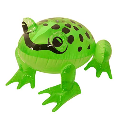 Aufblasbarer, grüner Frosch, 39 cm, tolles Ausstellungsstück