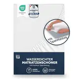 Blumtal® Matratzenschoner 160x200cm - Matratzenschutz wasserdicht - Oeko-TEX zertifizierter Matratzenschoner 160x200 cm wasserdicht - knisterfreier Schutz Matratze - Schonbezug Matratze 160x200 cm