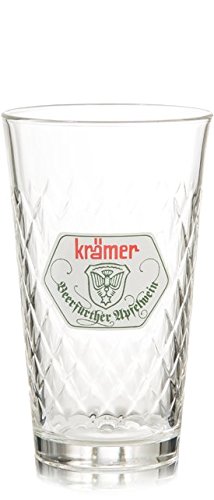 Krämer Apfelwein Glas Geripptes 0,5 ltr.