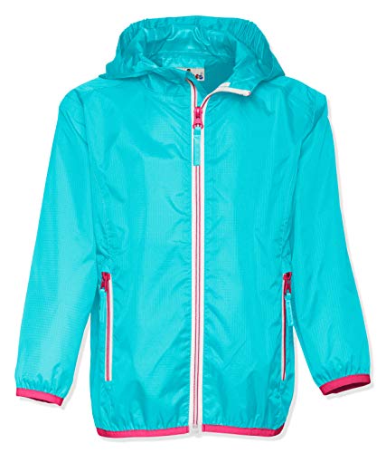 Playshoes Funktions-Jacke Regenmantel Regenbekleidung Unisex Kinder,Türkis,152