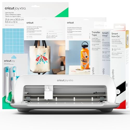 Cricut Joy Xtra | Smarte Bastelmaschine im Starter-Bundle | Edition 2024