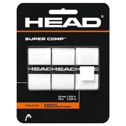 HEAD Unisex Supercomp™ Griffband, Weiß, Einheitsgröße EU