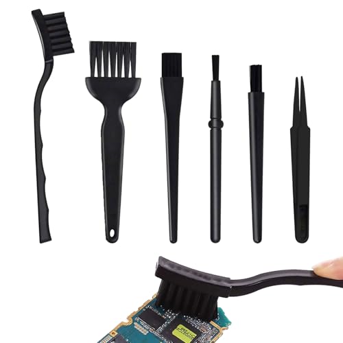 Pc Reinigungsset,Staubpinsel,Pc Cleaning Kit,Reinigungspinsel,Tastatur Reinigung,Nylon Bürsten,Kunststoff Antistatisch Esd Bürste Für Reinigung Pc,Tastatur,Leitfähigen Boden,Leiterplatte, Motherboards