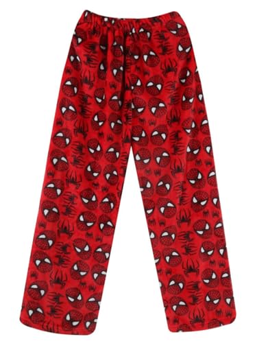 Pyjamahose Damen Lang - Pyjama Hose Damen Flanell Schlafanzug Hosen Schlafanzughose Anime Cartoon Kawaii Kuschelig Weich Bequeme Warme Flauschig Casual Home Lounge Schlafhose Herbst-Winter