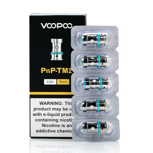 VOOPOO, PnP TM2 08 Ohm Verdampferköpfe 5 pro Packung, 1 stück