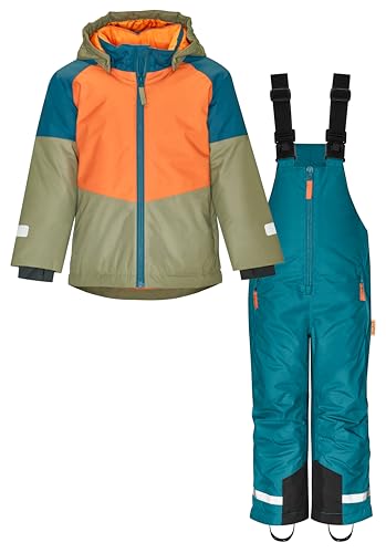 Playshoes Schneeanzug, Skianzug Zweiteilig Unisex Kinder Schneeanzug, petrol, 140