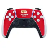 DeinDesign Skin kompatibel mit Sony Playstation 5 Controller Folie Sticker 1. FC Union Berlin Trikot Offizielles Lizenzprodukt