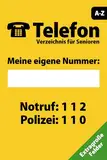 Telefonverzeichnis für Senioren: Telefonbuch mit großen Feldern und Alphabet-Register. Größer als DIN A5-Format mit Großschrift, groß genug für ... Das perfekte Geschenk für Oma und Opa.