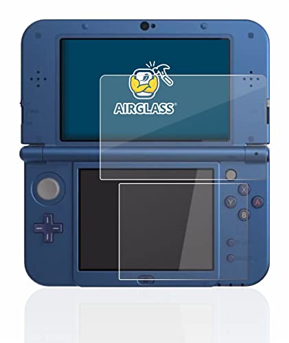 BROTECT Panzerglasfolie für Nintendo New 3DS XL Schutzglas Schutzfolie [Extrem Kratzfest 9H, Anti-Fingerprint, Ultra-Transparent]