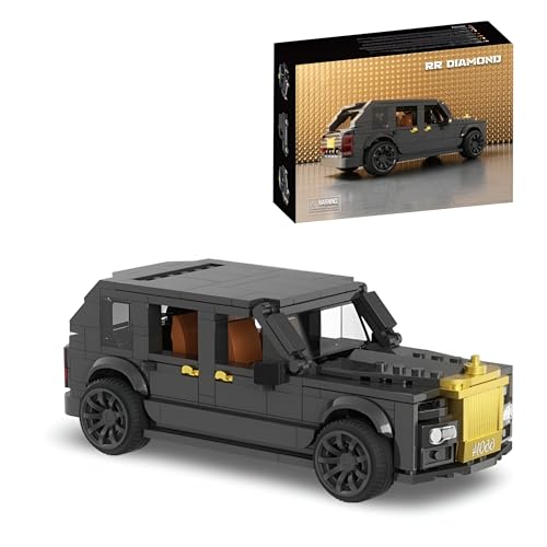 Technik Speed Champions Sportwagen Bausteine, 409 Teile Roll Royc Phanton Sportwagen Klemmbausteine Spielzeug, Geschenk für Erwachsene und Kinder, Kompatibel mit Mainstream Marken