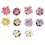 Gänseblümchen Blume Auto Lufterfrischer Clip, 10 Stück Auto Parfüm Diffusor, Air Outlet Lüfterfrischer Vent Clips, Frauen Aromatherapie Ätherisches Öl Diffusor, Auto-Dekorationszubehör Innen