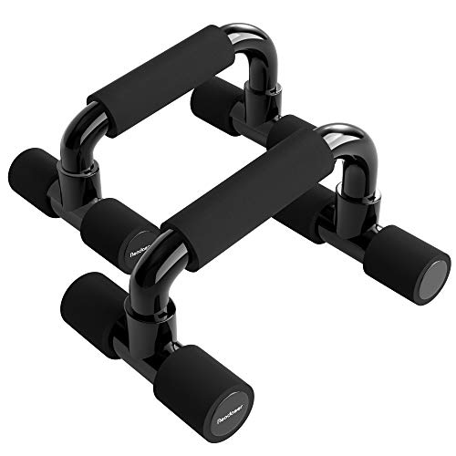 Readaeer Liegestützgriffe Push Up Stand Bars Liegestütze (schwarz)