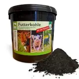 3,5 kg CarboVerte Futterkohle für Pferde, Rinder, Schweine und Geflügel, nach GMP+ FSA gesichert, 100% pflanzliche Kohle, staubfrei
