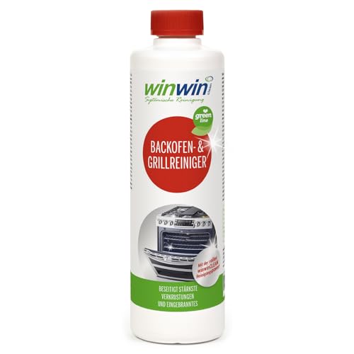 winwinCLEAN Backofen- & Grillreiniger 500ml GREEN-Line I MEEEGA Reinigungspower I Auf Basis nachwachsender Rohstoffe