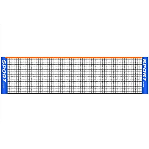 Tragbares 3-6 Meter Tennisnetz, Standard-Tennisnetz für Match-Training, Netz ohne Rahmen, Tennisschläger, Sportnetzwerk, Badminton (Nur Net), siehe abbildung, 5 m