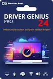 Driver Genius 24 PRO 3-PC / 1-Jahr - immer aktuelle Treiber für den PC - DEUTSCH (ProduktKeyCard) - PKC