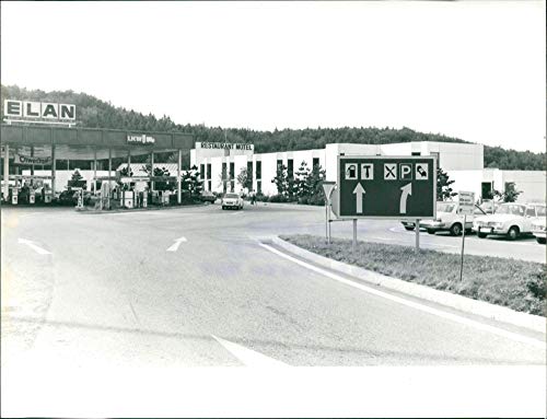 Fotomax Autobahn-Raststätte - Vintage Press Photo