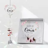 Oma Geschenk, Geburtstagsgeschenk Oma, Geschenk oma Geburtstag, Muttertagsgeschenk für Oma, Kristall Sonnenfänger Geschenke zum Muttertag Geburtstag Weihnachten Valentinstag, Oma von Enkel