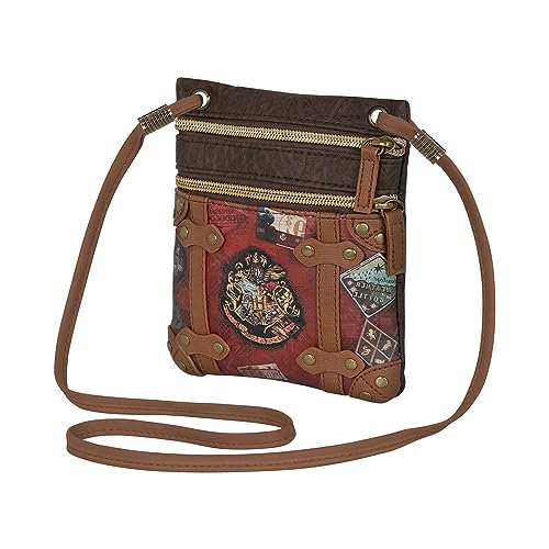 Harry Potter Railway-Action Mini Vertikal Schultertasche, Braun