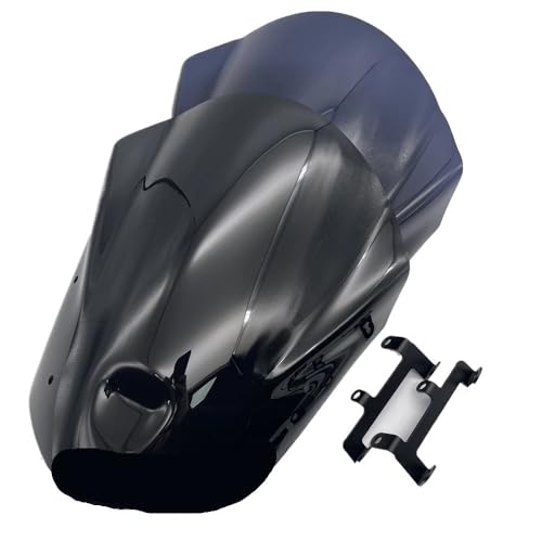 YUIBFWQ Motorrad Windabweiser Motorrad-Tuning Windschutzscheibe Windabweiser für MT09 FZ09 2013 2014 2015 2016