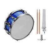 Sunydog Snare Drum mit,12 zoll Snare Drum Head mit Drumsticks Schultergurt Drum Key für Student Band