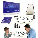 Magnetisches Schachspiel CNMTCCO Tisch Magnetspiel 20 Stück Magnet Spiel Für Kinder & Erwachsene Partyzubehör Für Familientreffen Magnetisches Schachspiel