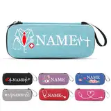 Customized Medical Assistant Stethoskop-Fall - UV-Druck für Namen, geräumiges Mesh-Fach, Lightweight Hard Shell Schutz, wasserdichtes Design - Geeignet für medizinisches Personal