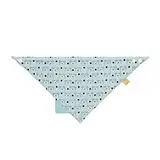 LÄSSIG Baby Bandana mit Beißhilfe Lätzchen Baumwolle Druckknopf saugfähig doppellagig beidseitig tragbar/Bandana, Little Chums Dog