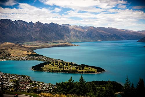 hansepuzzle 23873 - Neuseeland Puzzle 2000 Teile | Reisen Puzzle mit hochwertiger Puzzle Aufbewahrung: Kartonbox und Wieder verschließbarem Beutel | Puzzle-Maße: 90 x 60 cm