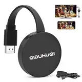 Miracast HDM Dongle, Wireless HDMI Dongle, Miracast HDMI Dongle,kompatibel i-Pad/Android/i-OS zu TV/Monitor (unterstützt Miracast, DLNA, Airplay)