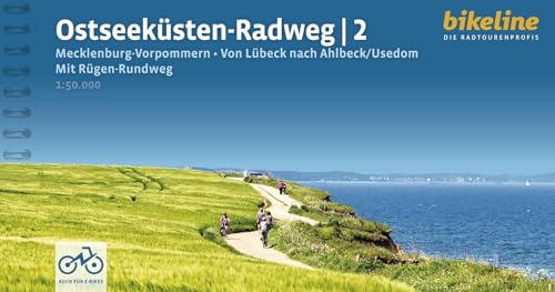 Ostseeküsten-Radweg / Ostseeküsten-Radweg 2: Mecklenburg-Vorpommern • Von Lübeck nach Ahlbeck/Usedom. Mit Rügen-Rundweg 698 km, GPS-Tracks Download, LiveUpdate (Bikeline Radtourenbücher)