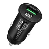 48W Zigarettenanzünder USB C 12V USB Adapter Auto PD 30W QC 3.0 USB Autoladegerät Zigarettenanzünder Adapter Kfz USB Schnellladegerät Auto Ladegerät USB C für iPhone 15 Pro Max iPad Samsung Galaxy S24