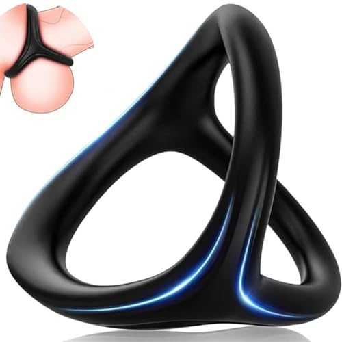 WreGmgg Traktionsring, Silikon Sport Ring, Sport ZubehöR (Schwarz), Schlafzimmer Sport Kit, Paar Geschenk