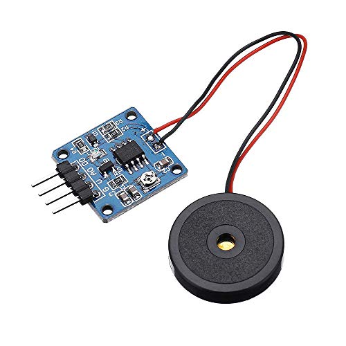 DollaTek 5V Piezoelektrischer Film Vibrationssensor Schaltmodul TTL Level Output für Arduino