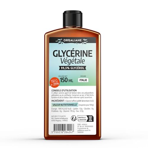 Pflanzliches Glycerin, 150 ml – 100% pflanzlich