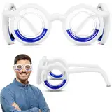 Anti Bewegungskrankheit Gläser, Anti-Motion Sickness Smart Brille, Anti Übelkeit Brille Auto, Tragbare Übelkeitslinderung Brille, Anti-Disease-Brille Für Erwachsene Oder Kinder