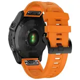 Armband für Garmin Fenix 7 Silikon, 22mm Uhr Ersatzarmband für Fenix 7 Solar, Fenix 7 Sapphire Solar, Fenix 6 /pro/Sapphire, Fenix 5 /plus, Forerunner 935/945/955, Approach S60, Quatix 5/6/7