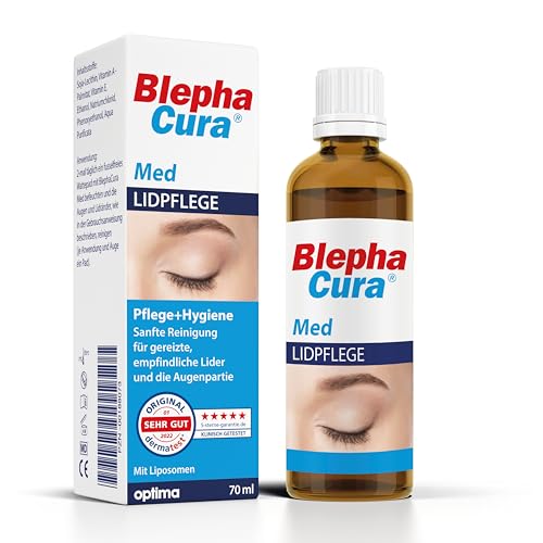 BlephaCura Lidhygiene, liposomale Suspension zur Linderung von Lidrandentzündungen und zur täglichen Lidrandpflege, 70 ml Lösung