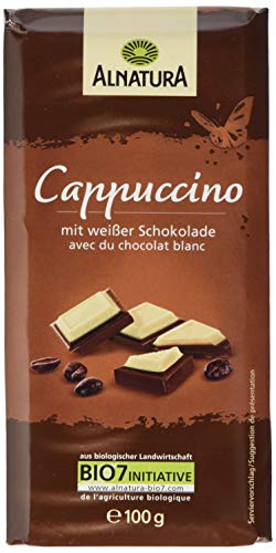 Alnatura Bio Schokolade Gefüllt mit Cappuccino, 100g