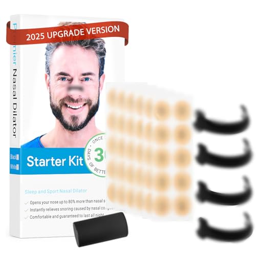 Anti-Schnarch Magnetische Nasenstrips (2025 Upgrade Version), 60 Stück Nasenpflaster Gegen Schnarchen, Schnarchstopper Schnarchschiene Für Sport & Schlafqualität & Besser Atmen Bei Verstopfter Nase