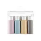 Reisegröße Nachfüllbare Flaschen Tragbare Nachfüllbare Reiseflaschen Kompakte Reisespender Flaschen für Lotion Shampoo Conditioner mit Weichem Rohrkörper Leicht zu Quetschen