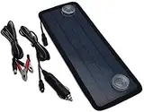 Riloer 12V 5W Universal-Solar-Ladegerät für Auto-Boot-Yacht-im Freien tragbares Batterie-Ladenetzteil mit Zigarettenanzünder-Stecker