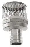 Saugschlauchfilter, Ansaugfilter, 1 Stück Gartenbewässerungsrohr Autowaschpumpe Edelstahl Filternetz Mesh Wasserfilter(16mm)