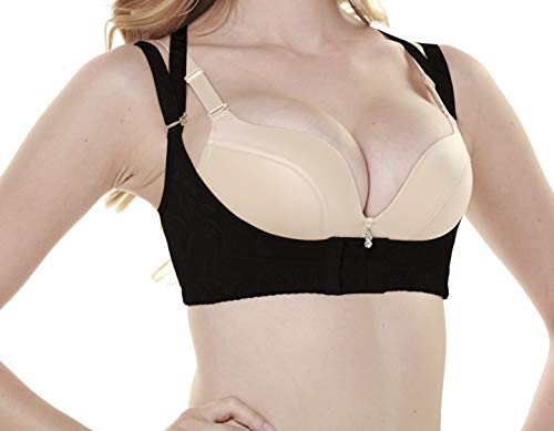 Iseaa Dirndl Büstenhebe Push Up BH Schwarz S