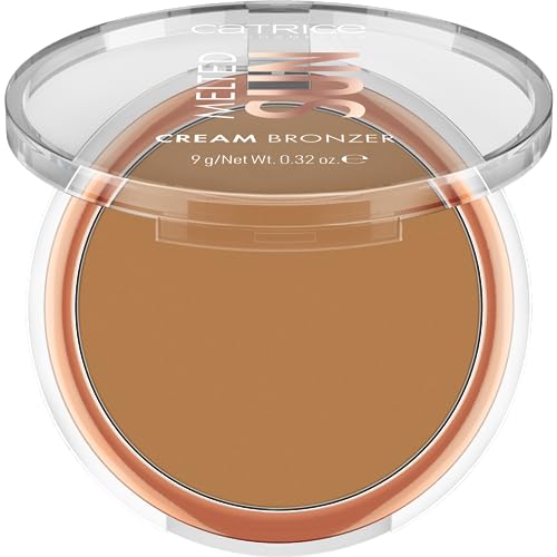 Catrice Melted Sun Cream Bronzer, Nr. 020, Braun, definierend, sofortiges Ergebnis, natürlich, matt, vegan, ölfrei, ohne Parfüm, ohne Alkohol, 1er Pack (9g)